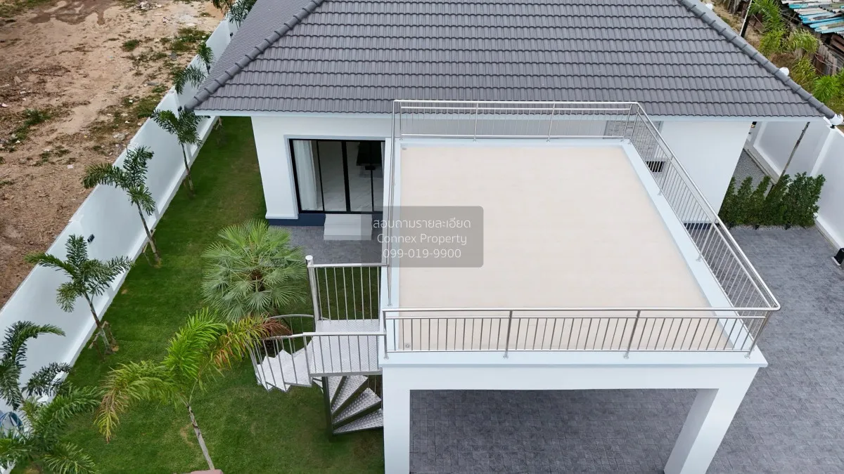 For Sale Luxury single - storey pool villa, 532.4 sq m, Huai Yai,
