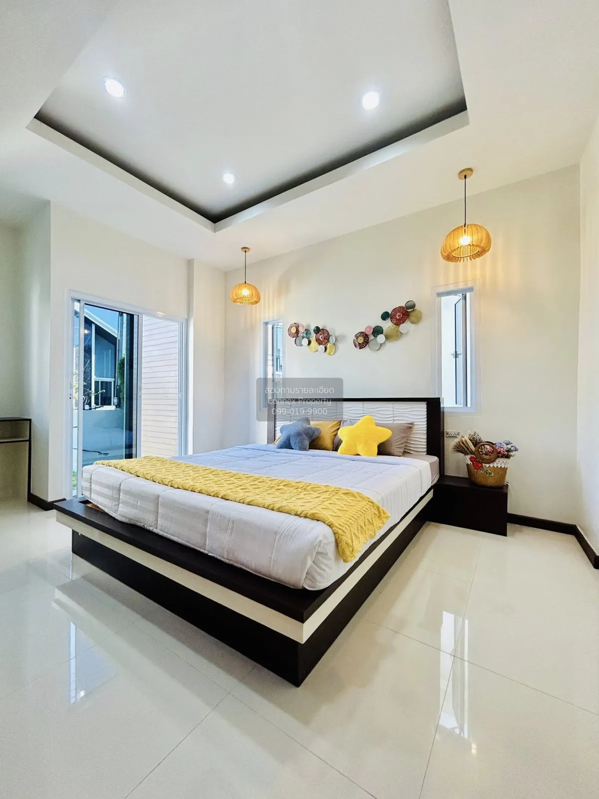 For Rent Single - storey house, 45.7 square wah, Pong Subdistrict