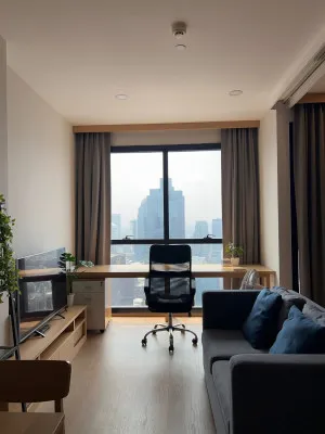 For Rent Condo , Ashton Chula-Silom , nice view , high floor , MRT-Sam Yan , Si Phraya , Bang Rak , Bangkok , CX-155725