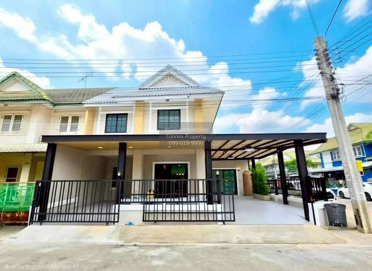 ขายทาวน์เฮ้าส์/ทาวน์โฮม  บ้านพฤกษา 26 บางใหญ่ ห้องมุม หน้ากว้าง ร 1