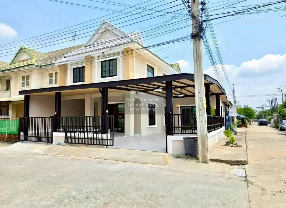 ขายทาวน์เฮ้าส์/ทาวน์โฮม  บ้านพฤกษา 26 บางใหญ่ ห้องมุม หน้ากว้าง ร 3