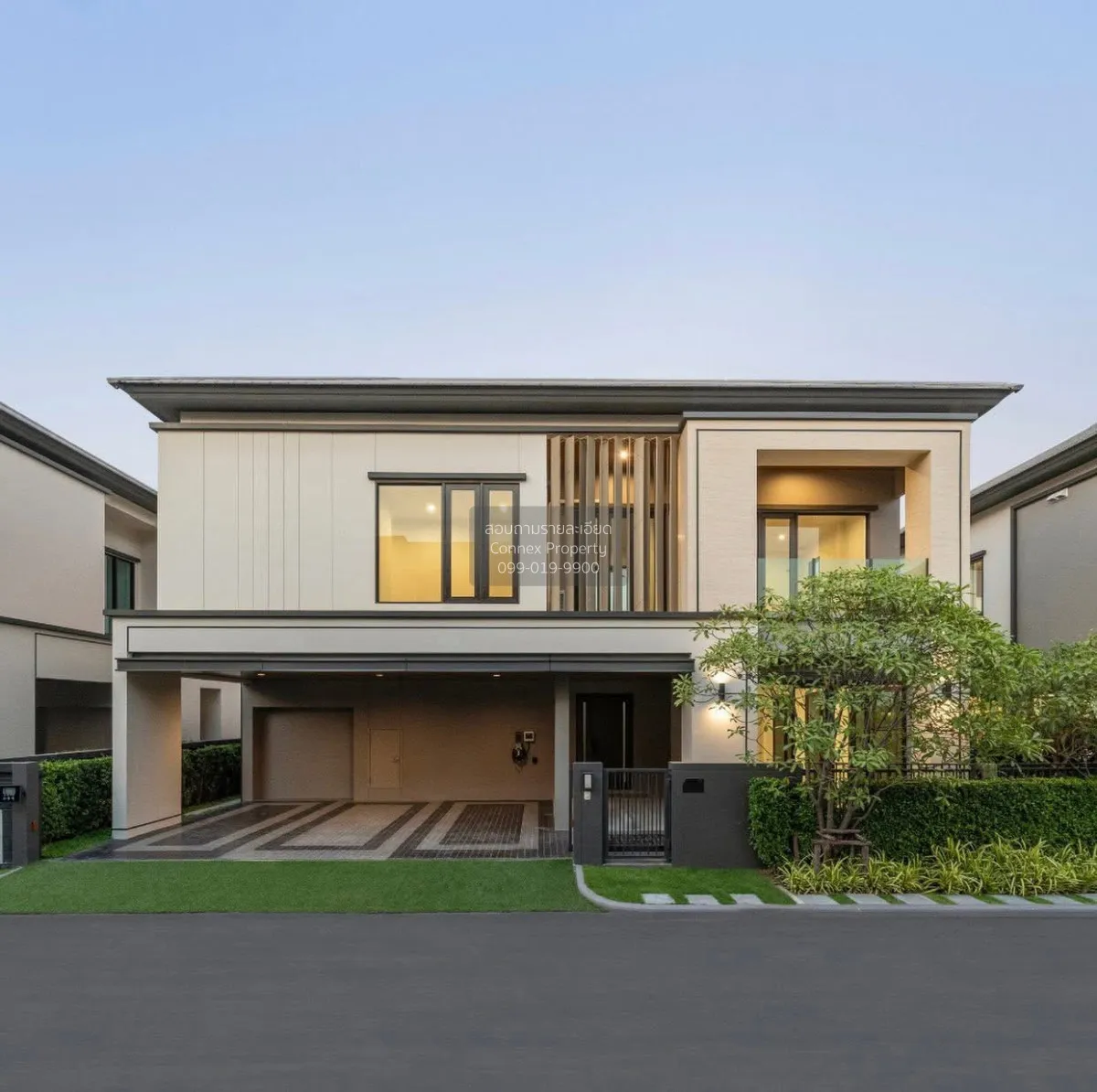 For Sale House , VIVALDI Bangna , nice view , wide frontage , new 1