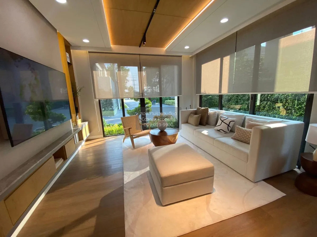 For Sale House , VIVALDI Bangna , nice view , wide frontage , new 3