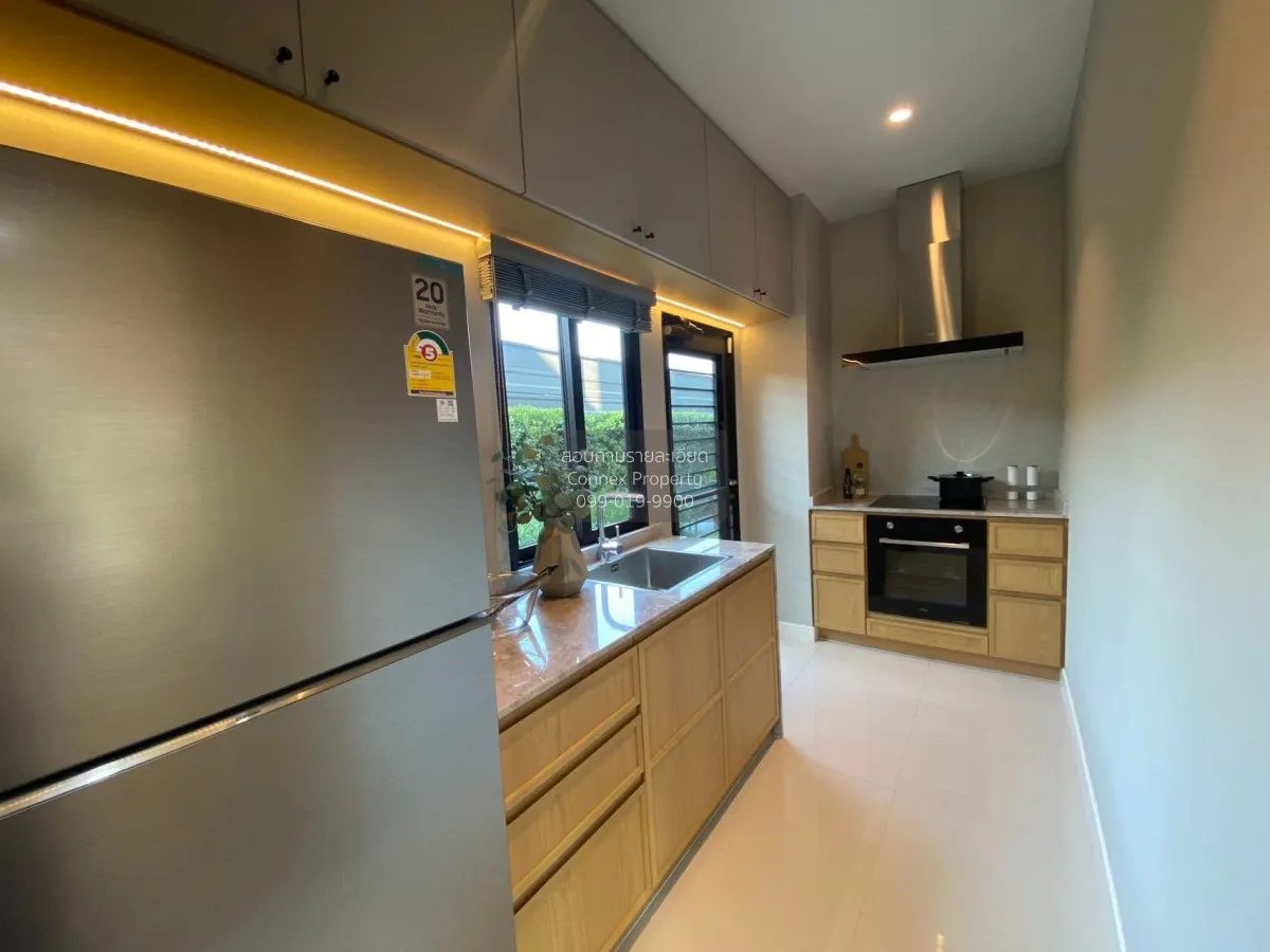 For Sale House , VIVALDI Bangna , nice view , wide frontage , new 4