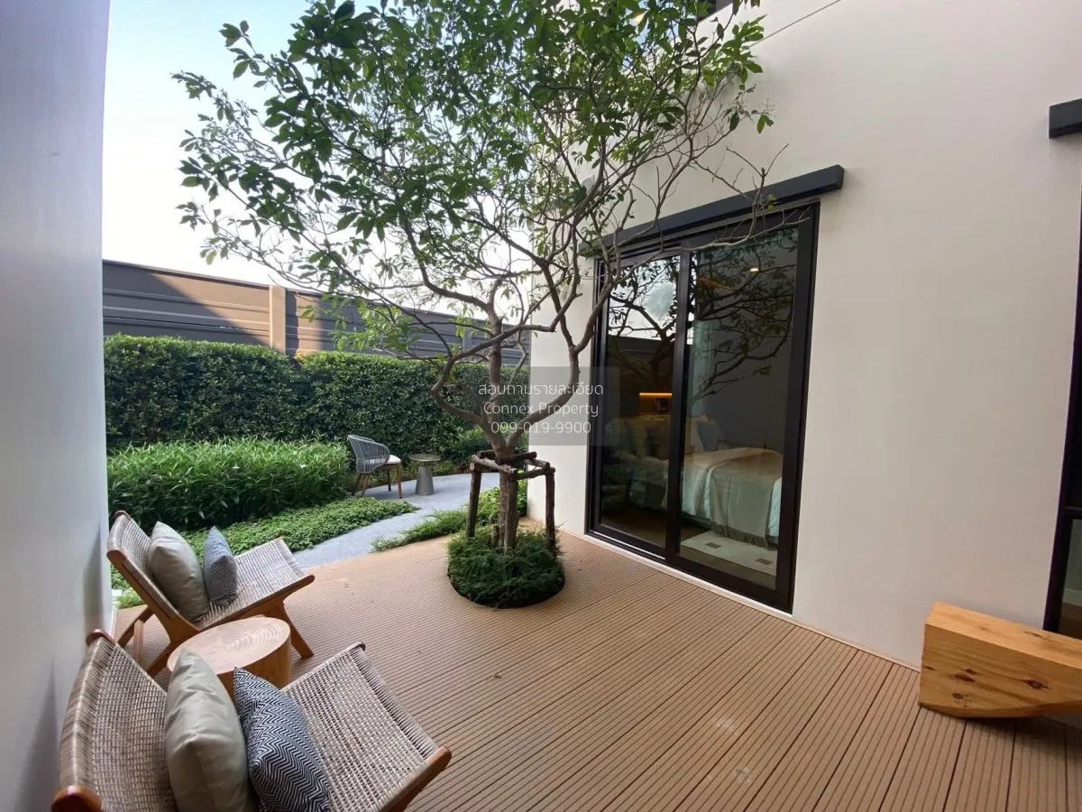 For Sale House , VIVALDI Bangna , nice view , wide frontage , new