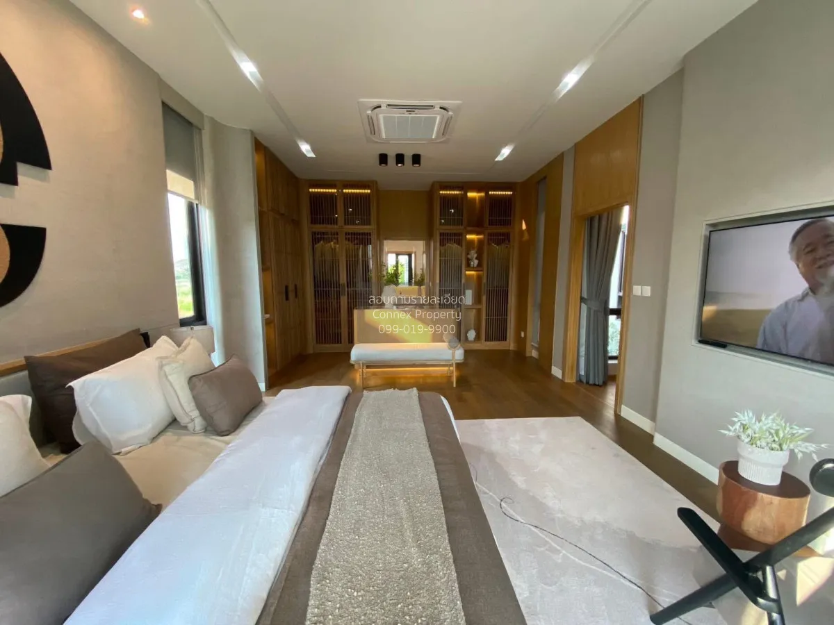 For Sale House , VIVALDI Bangna , nice view , wide frontage , new