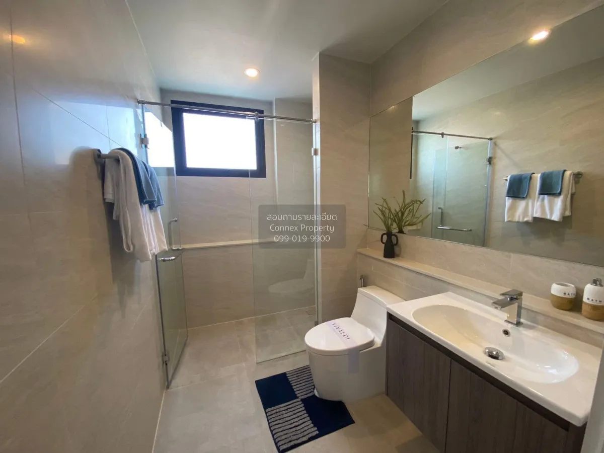 For Sale House , VIVALDI Bangna , nice view , wide frontage , new