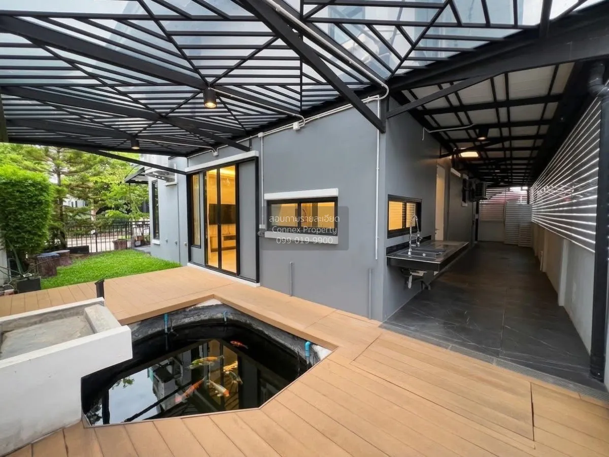 ขายบ้าน  สัมมากร ชัยพฤกษ์-แจ้งวัฒนะ วิวสวย หน้ากว้าง ละหาร บางบัว