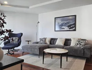 For Rent Condo , BELLE GRAND RAMA 9 , high floor , corner unit , wide frontage , MRT-Phra Ram 9 , Huai Khwang , Huai Khwang , Bangkok , CX-156390