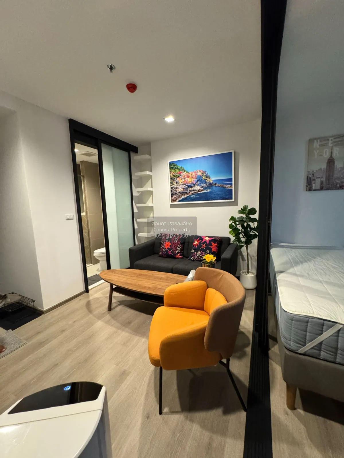 For Rent Condo , The Line Phahonyothin Park , nice view , high fl 4