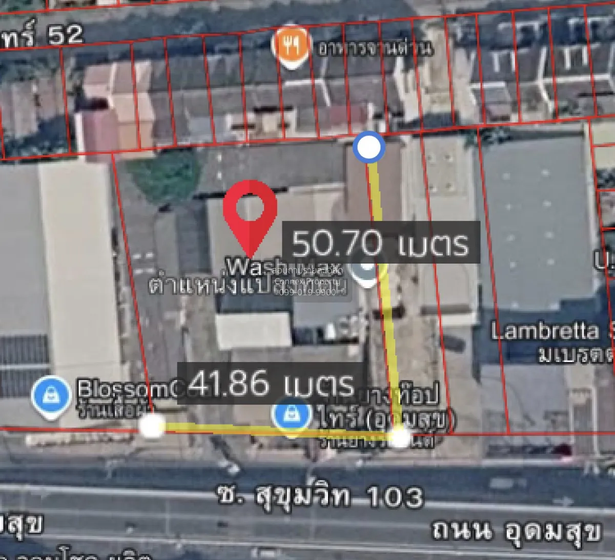 For Sale Land plot of 1-1-10 rai located on Sukhumvit 103 Prawet  1