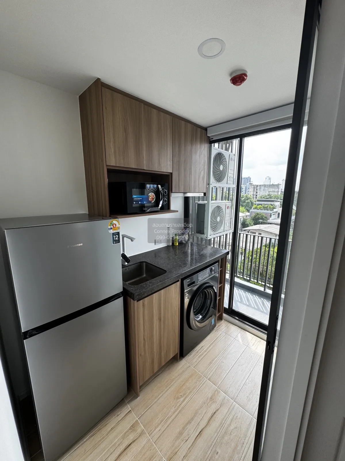 For Rent Condo , Cerocco Bangna 36 , corner unit , MRT-Sri Iam ,  3