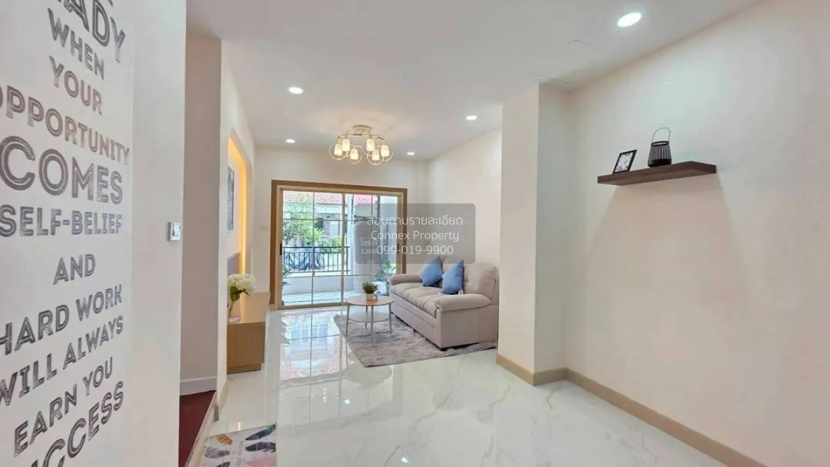 ขายทาวน์เฮ้าส์/ทาวน์โฮม  บ้านเปี่ยมสุข ติวานนท์ 56 รีโนเวทใหม่ บ้
