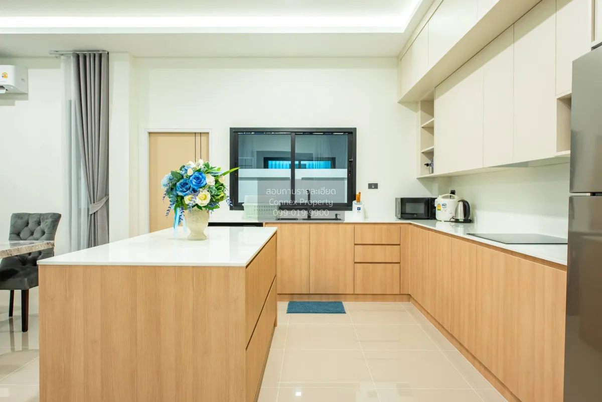 For Rent Modern pool villa, 153 sq.wah, Huai Yai. , Huai Yai , Ba 2