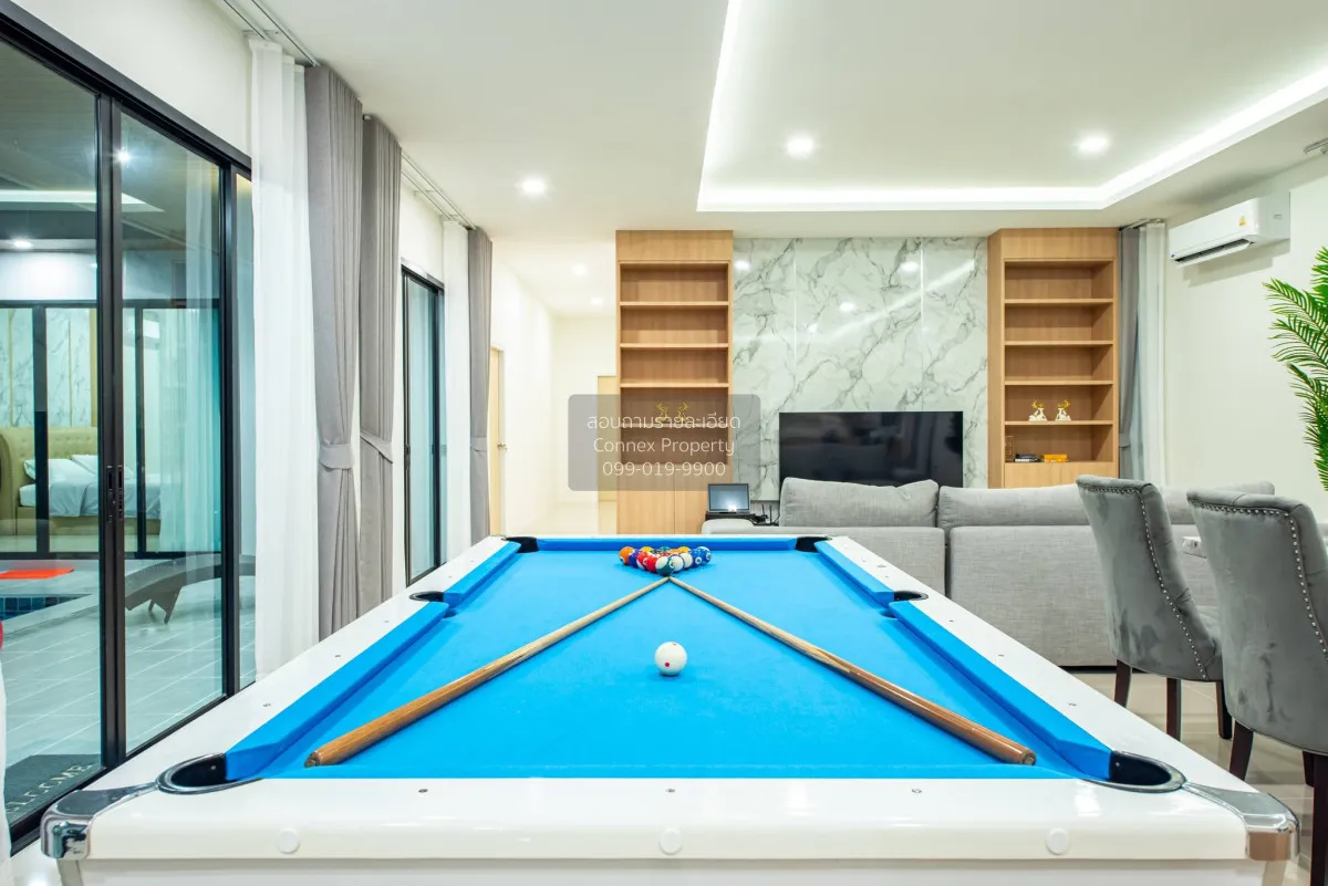 For Rent Modern pool villa, 153 sq.wah, Huai Yai. , Huai Yai , Ba