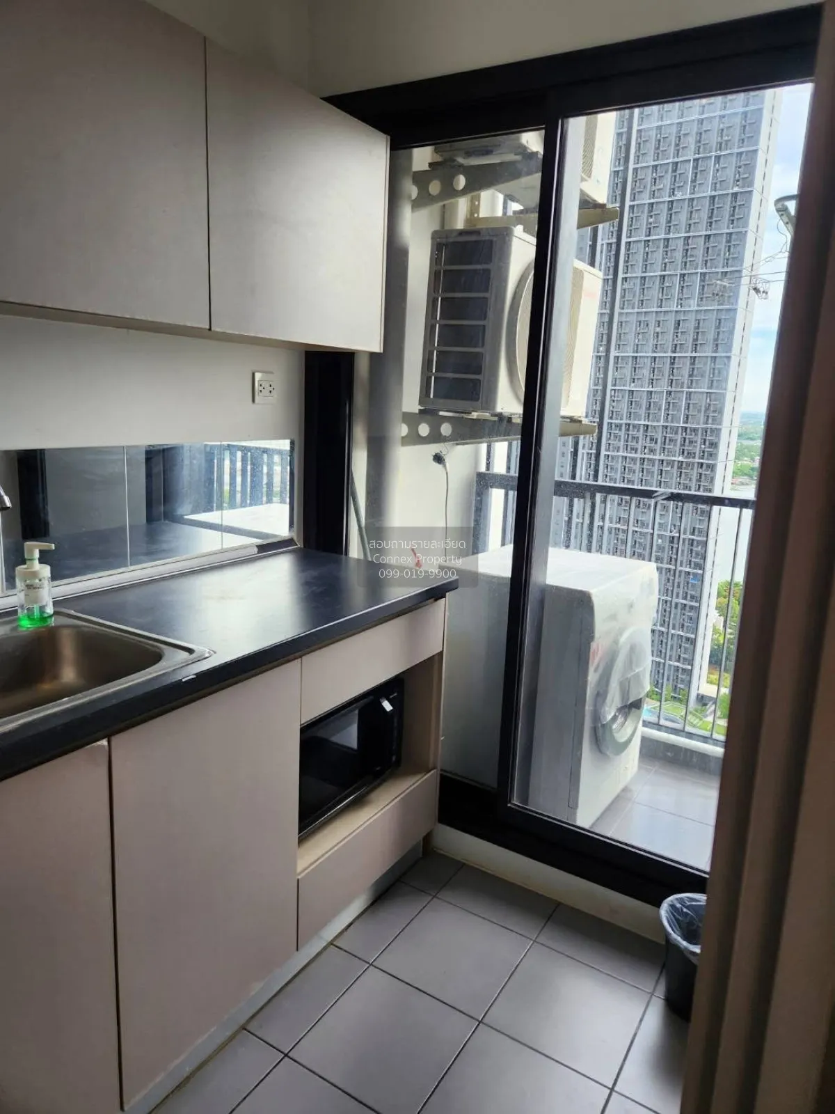 For Rent Condo , The Politan Rive , high floor , river view , MRT