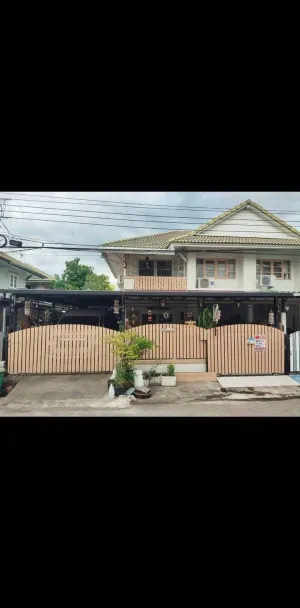 Two-story detached house for sale, Baan Pruksa 15 Bang Pu, Phraek Sa Mai, Mueang Samut Prakan, Samut Prakan. CX-156883