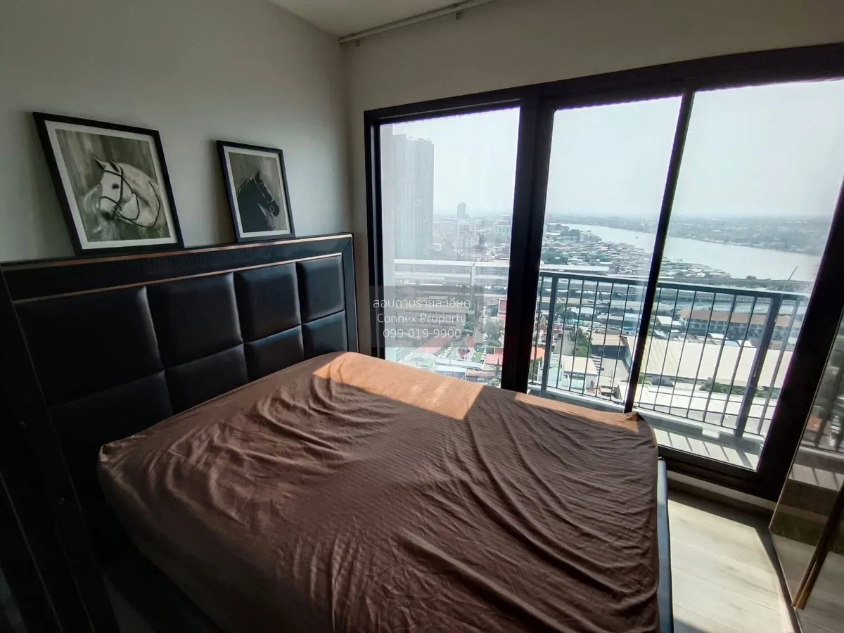 ขายคอนโด  เดอะ โพลิแทน รีฟ ชั้นสูง ห้องมุม วิวแม่น้ำ MRT-สะพานพระ 4