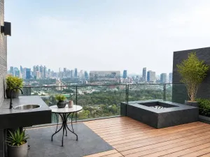 For Sale Condo , 185 Rajadamri , Duplex , nice view , high floor , BTS-Ratchadamri , Lumpini , Pathum Wan , Bangkok , CX-157036