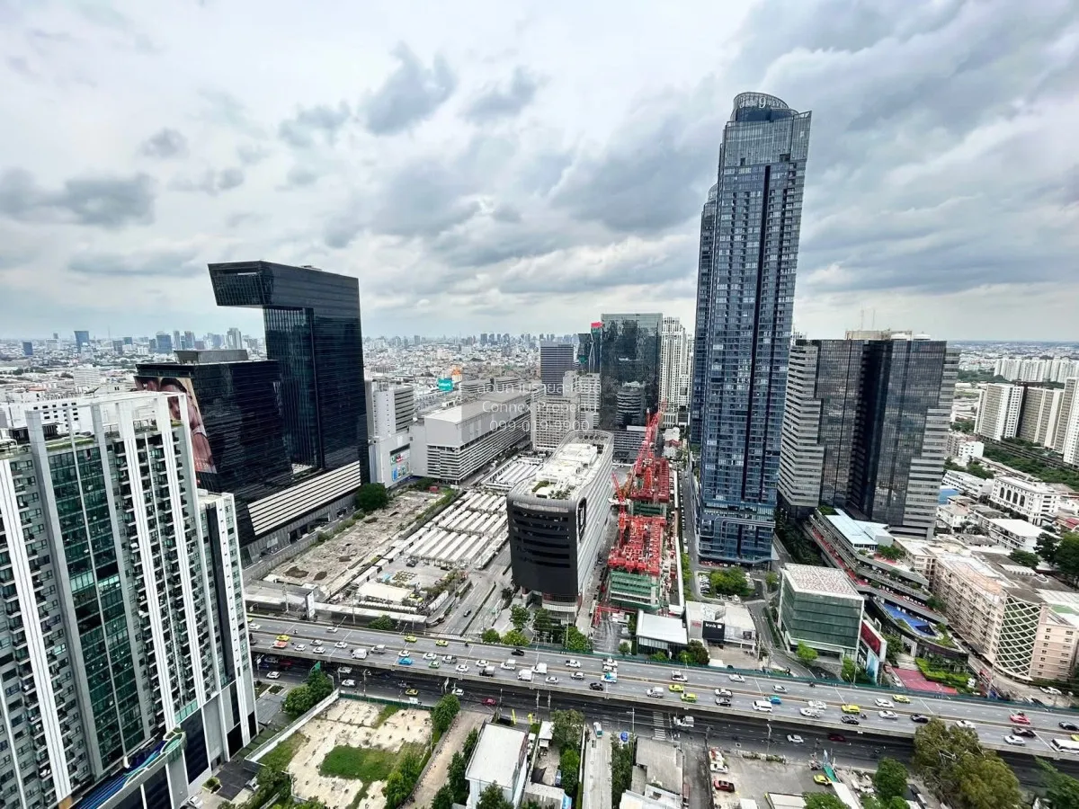 For Rent Condo , Ideo Rama 9-Asoke , high floor , MRT-Phra Ram 9 