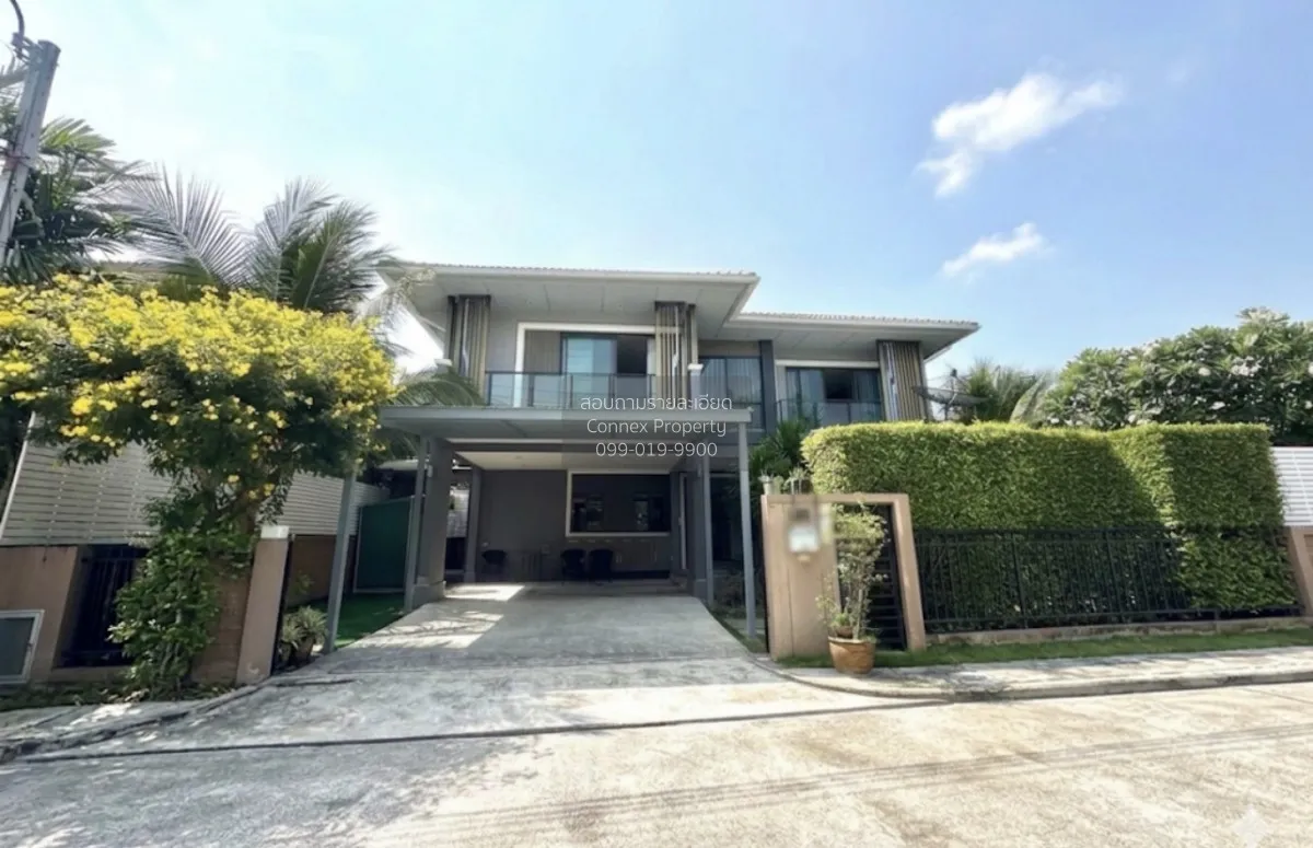 For Rent House , The Plant Pattanakarn 38 , nice view , wide fron 1
