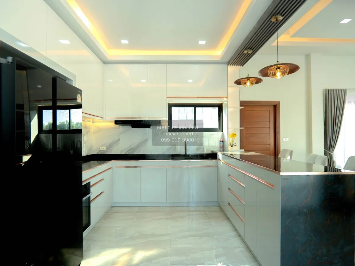 For Sale Single-story pool villa, 91 square wa, Bang Saray. , Ban 4