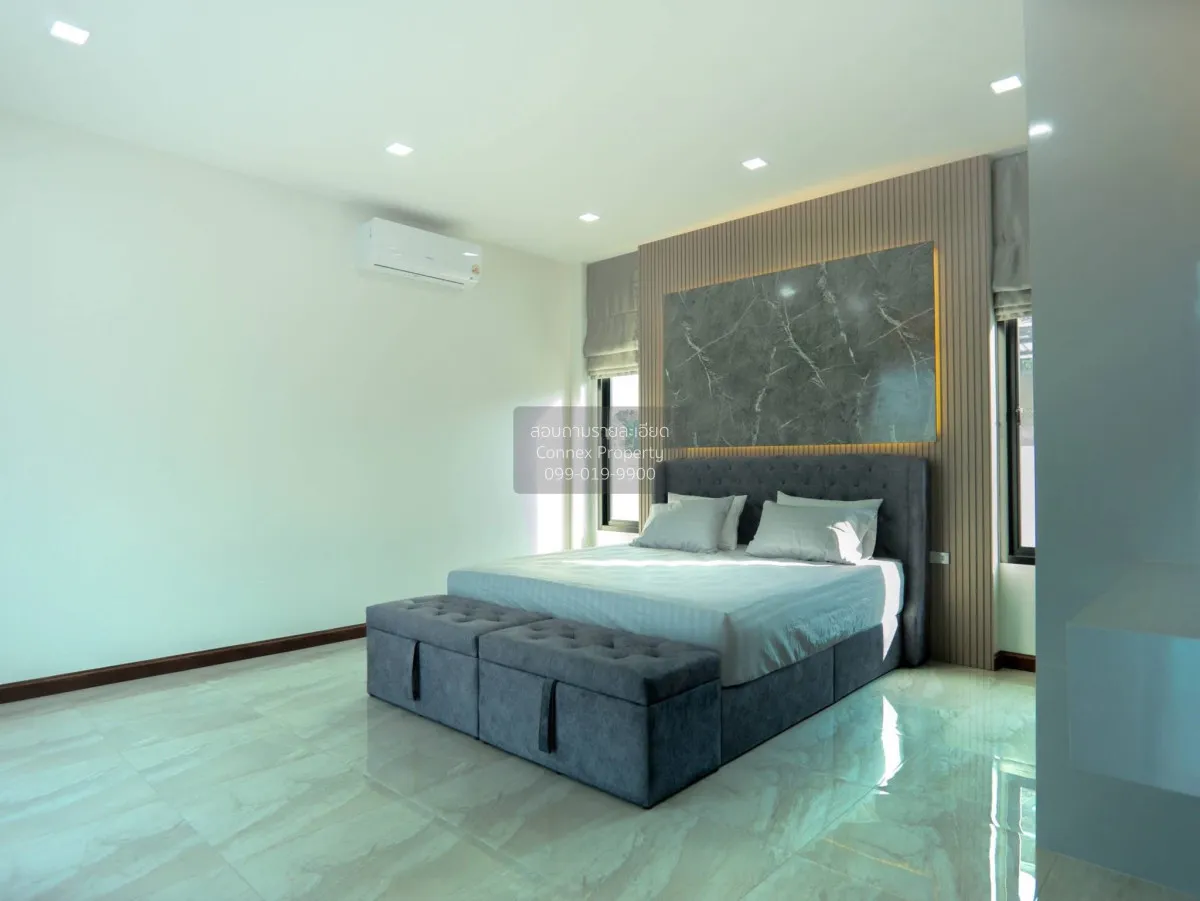 For Sale Single-story pool villa, 91 square wa, Bang Saray. , Ban