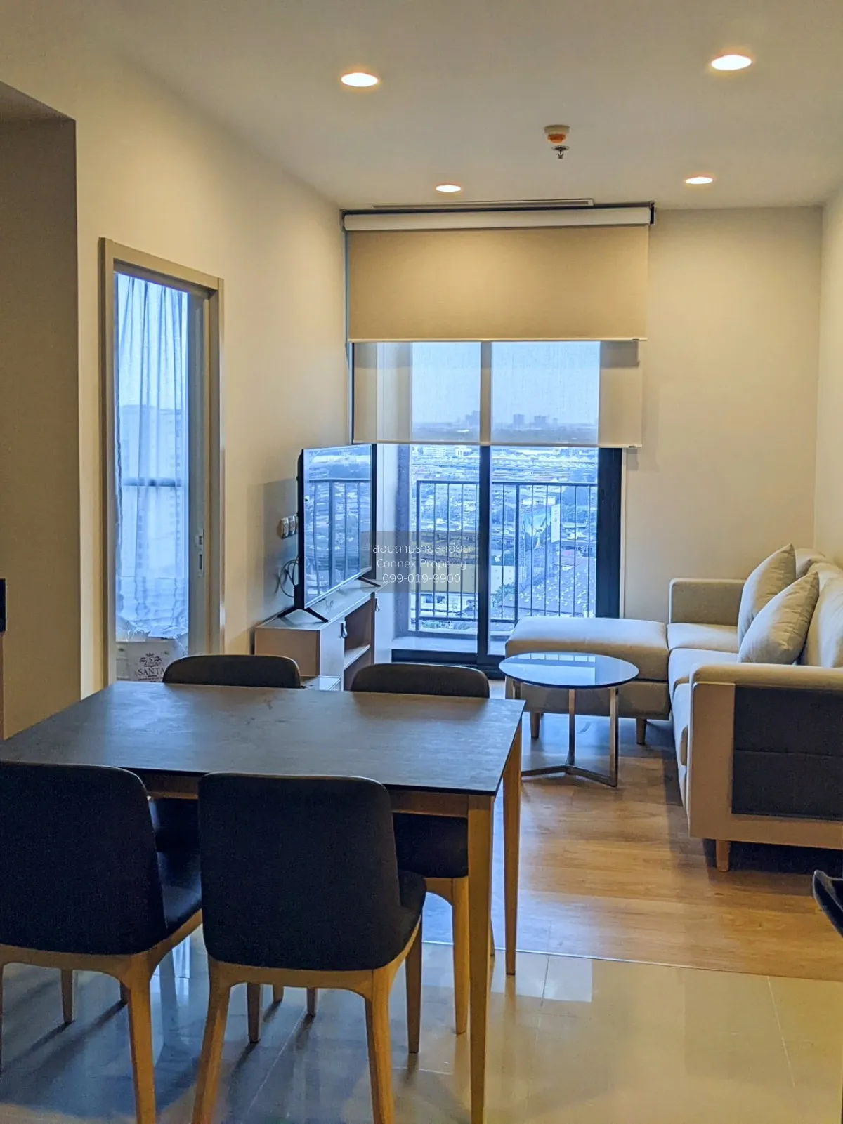 For Sale Condo , Oka Haus Sukhumvit 36 , corner unit , river view 2