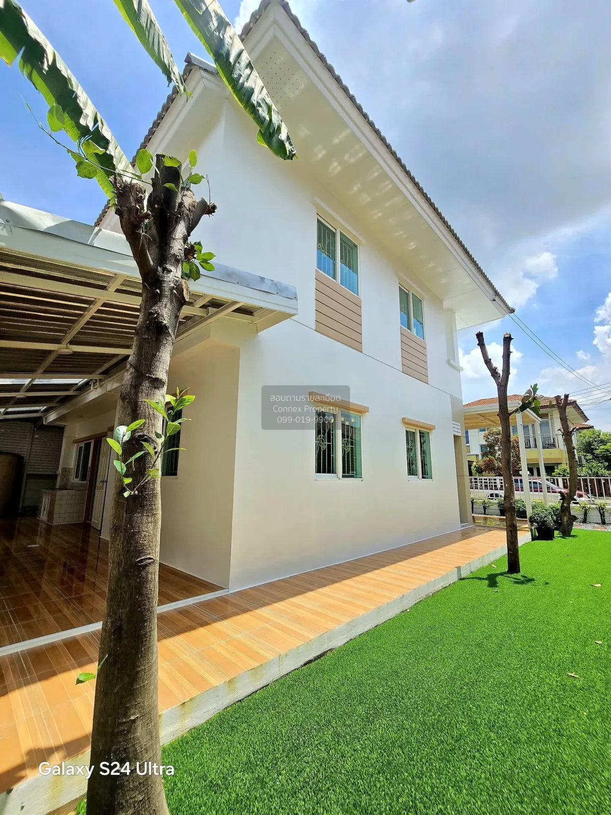 For Sale House , BAAN KUNAPHAT 5 BANGBUATHONG , newly renovated , 4