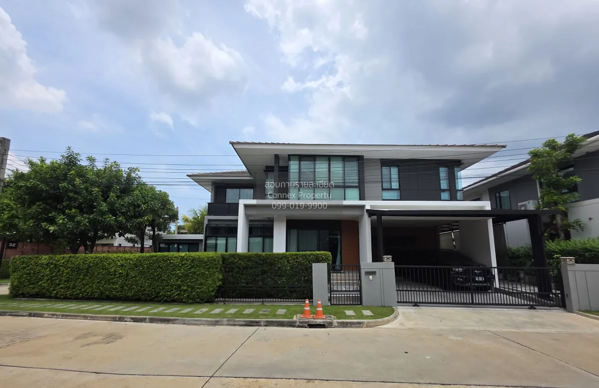 For Sale House , Setthasiri Charan - Pinklao , corner unit , MRT- 1