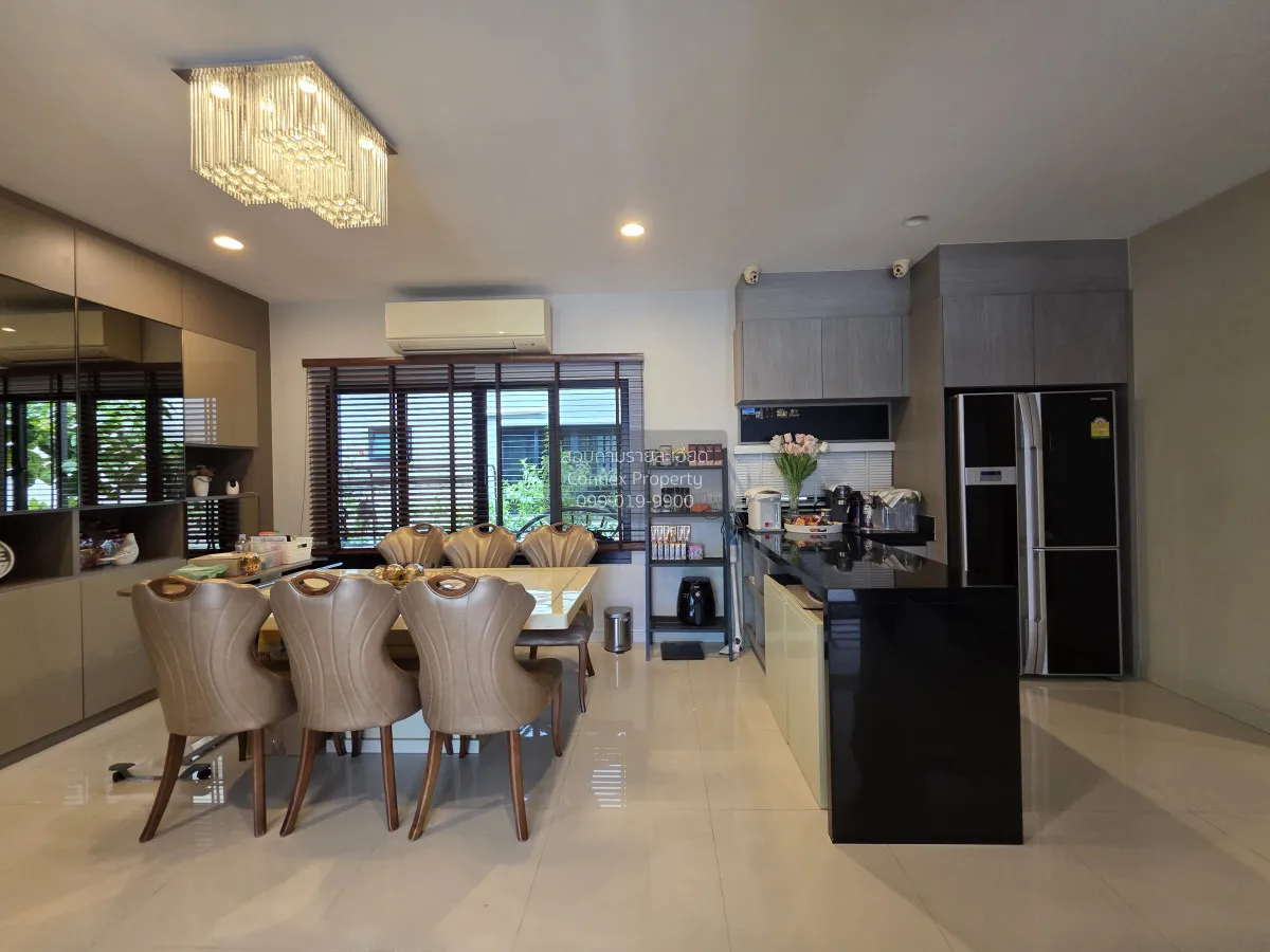 For Sale House , Setthasiri Charan - Pinklao , corner unit , MRT-