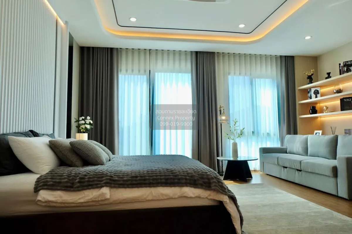 ขายบ้าน  บ้านกลางเมือง ดิ อิดิชั่น บางนา-วงแหวน หน้ากว้าง ดอกไม้ 