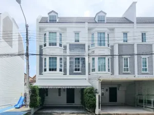 For Rent Townhouse/Townhome  , The Preston Townhome Rama 9 - Krungthepkreetha , corner unit , Hua Mak , Bang Kapi , Bangkok , CX-158558