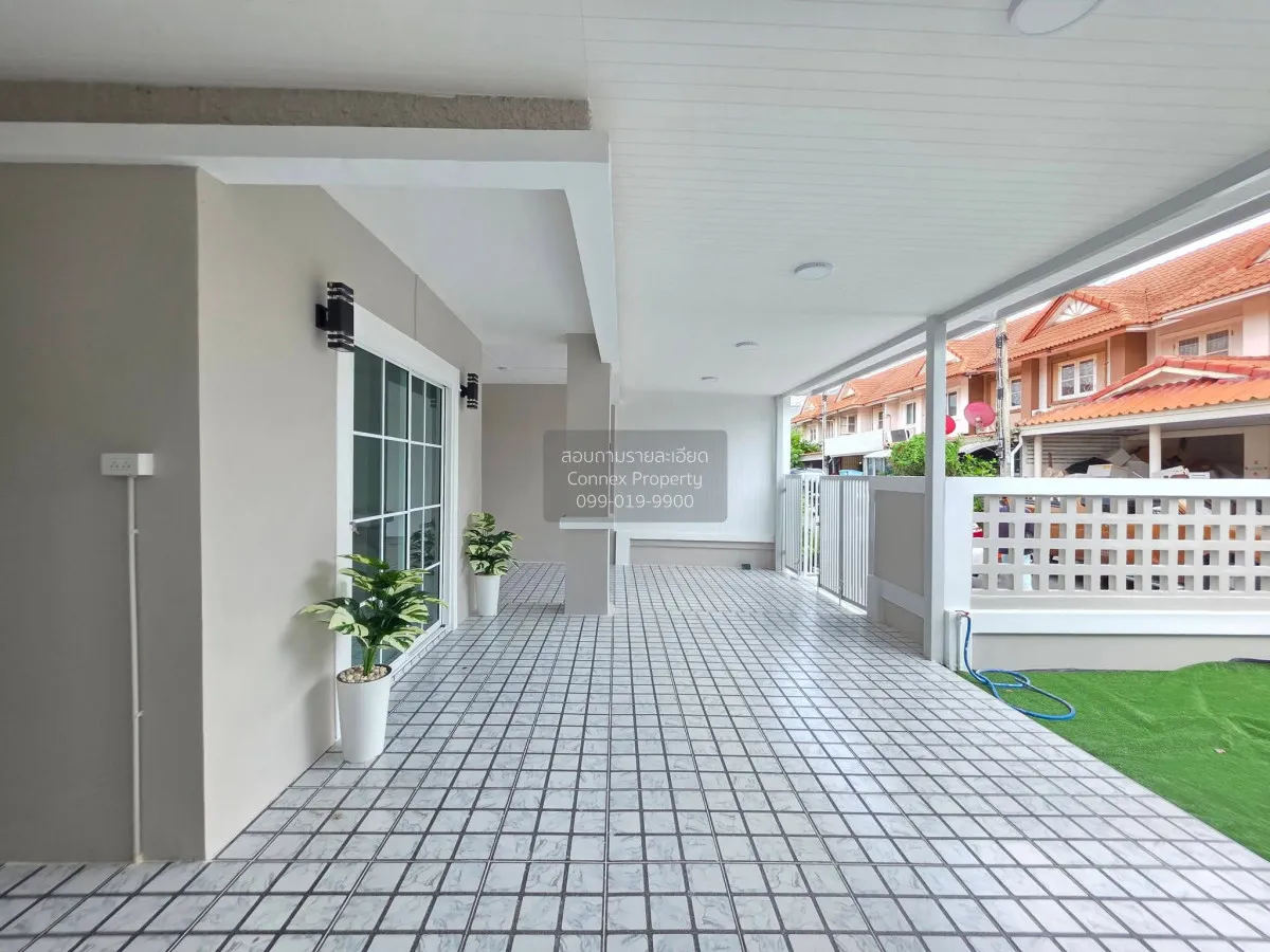 For Rent House , Baan Pruksa 21 Bang Yai , wide frontage , newly  2