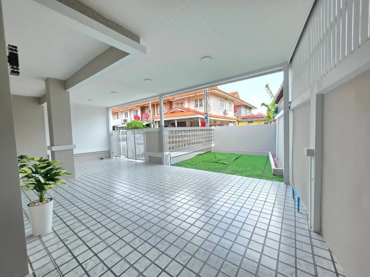 For Rent House , Baan Pruksa 21 Bang Yai , wide frontage , newly  3