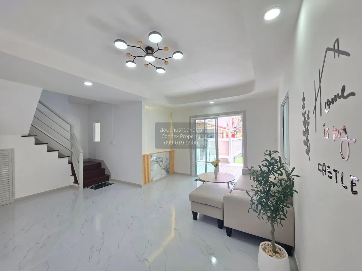 For Rent House , Baan Pruksa 21 Bang Yai , wide frontage , newly 