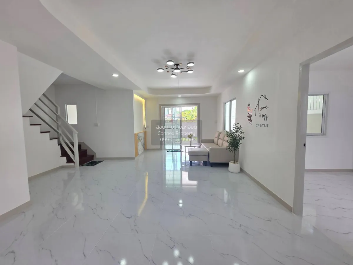 For Rent House , Baan Pruksa 21 Bang Yai , wide frontage , newly 