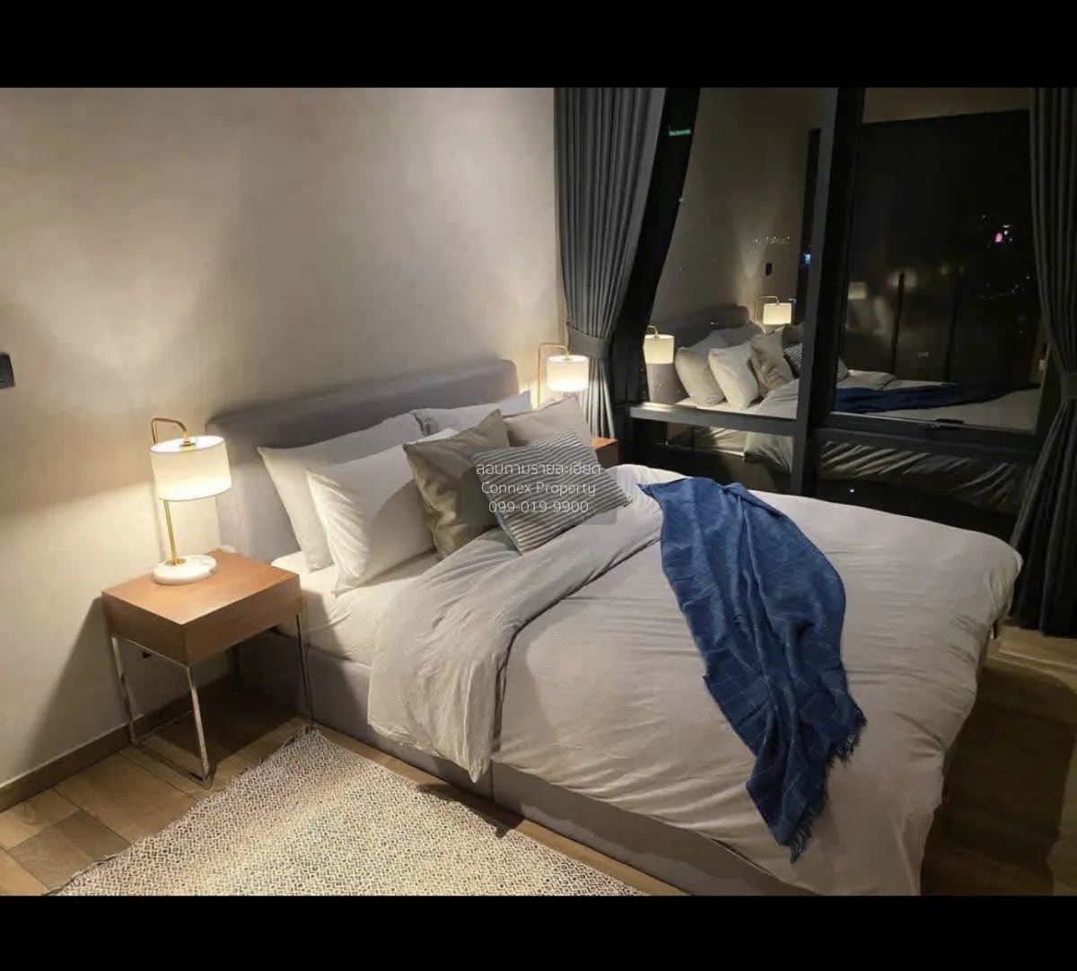 For Rent Condo , The Lofts Asoke , high floor , newly renovated , 3