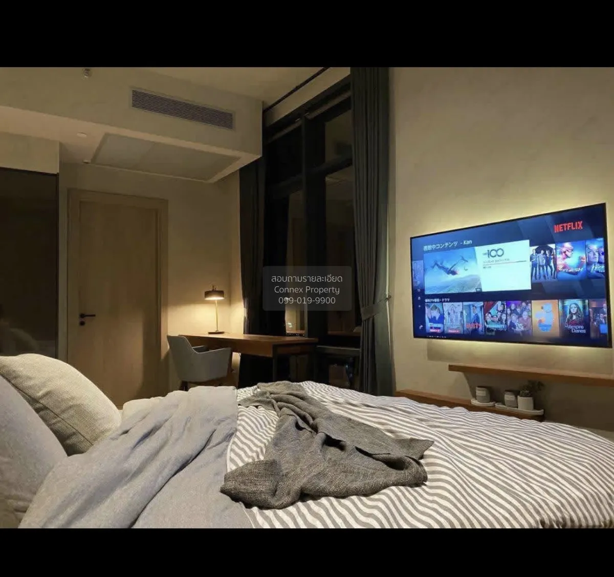For Rent Condo , The Lofts Asoke , high floor , newly renovated ,
