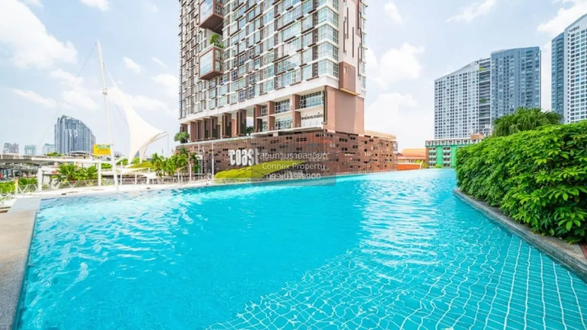 For Sale Condo , The Coast Bangkok , high floor , BTS-Bang Na , B 2