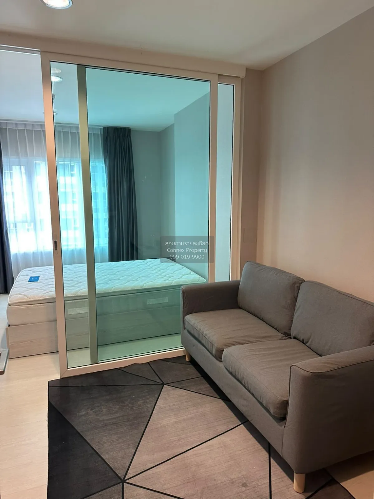 For Rent Condo , Aspire Erawan , nice view , high floor , river v 2