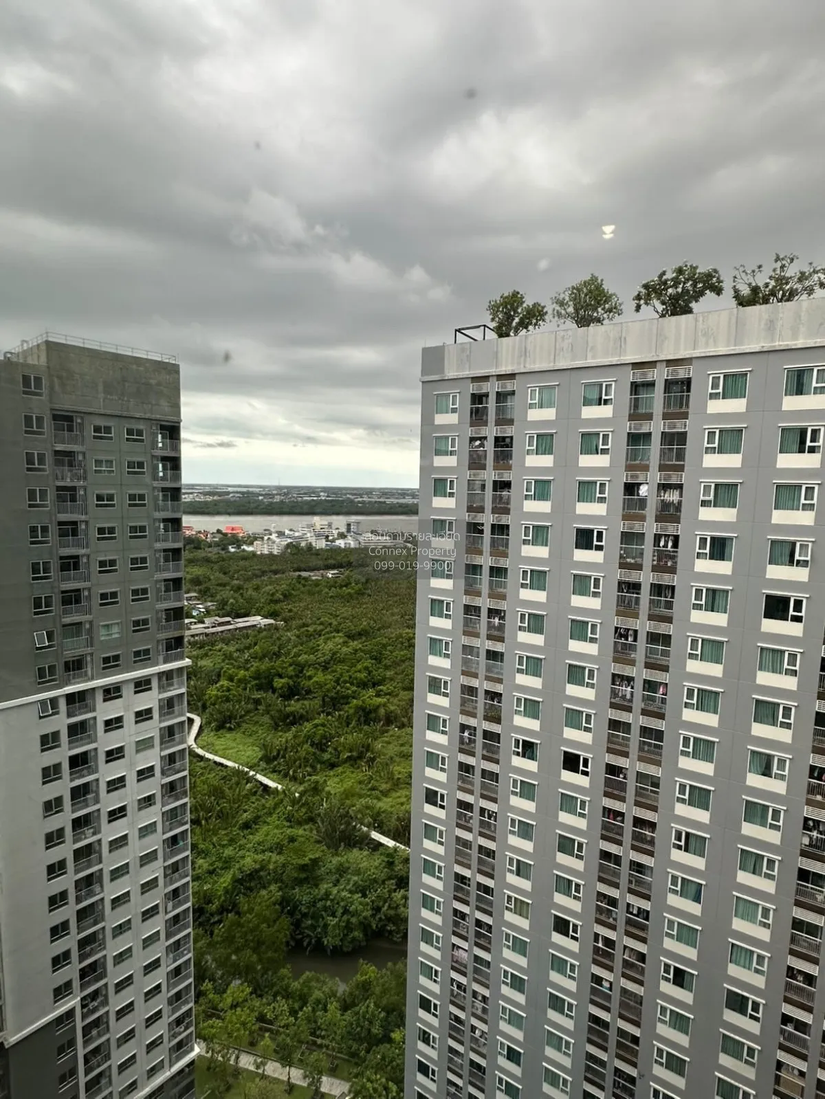 For Rent Condo , Aspire Erawan , nice view , high floor , river v