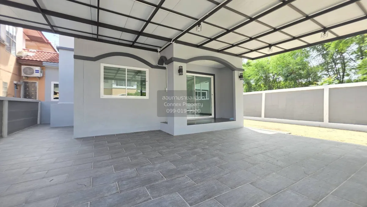 ขายบ้าน  หมู่บ้านเอกสยาม ห้องมุม รีโนเวทใหม่ คลองโยง พุทธมณฑล นคร