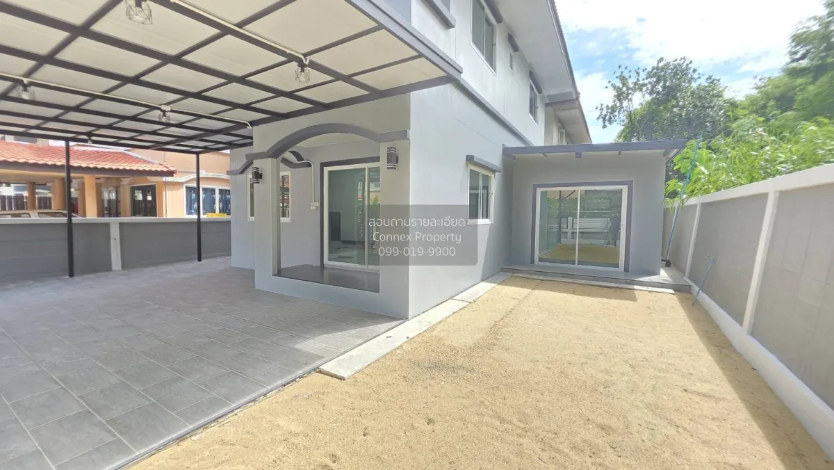 ขายบ้าน  หมู่บ้านเอกสยาม ห้องมุม รีโนเวทใหม่ คลองโยง พุทธมณฑล นคร