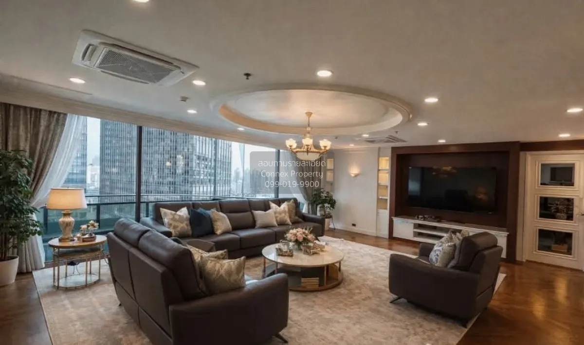For Rent Condo , Lumpini Park View , Penthouse , high floor , wid 1