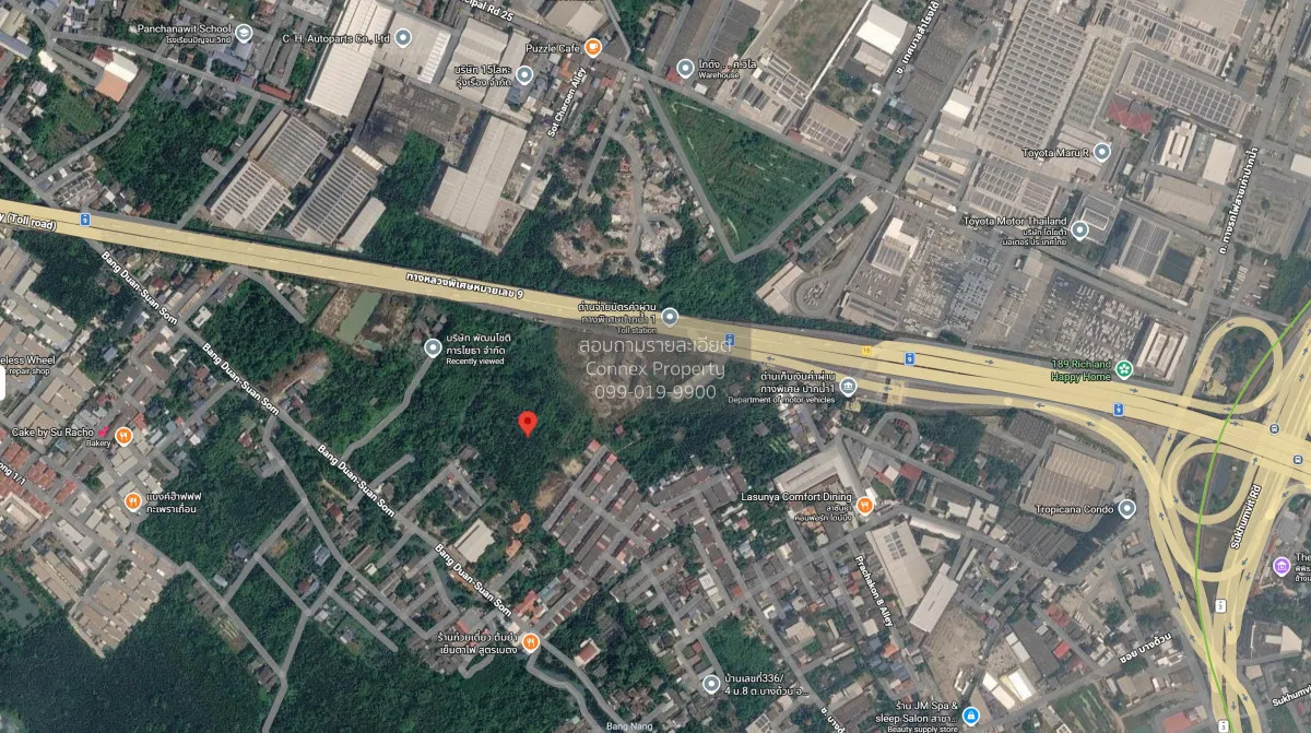 For Sale Land For sale 7 rai yellow zone near Motorway 9(Toll roa 2