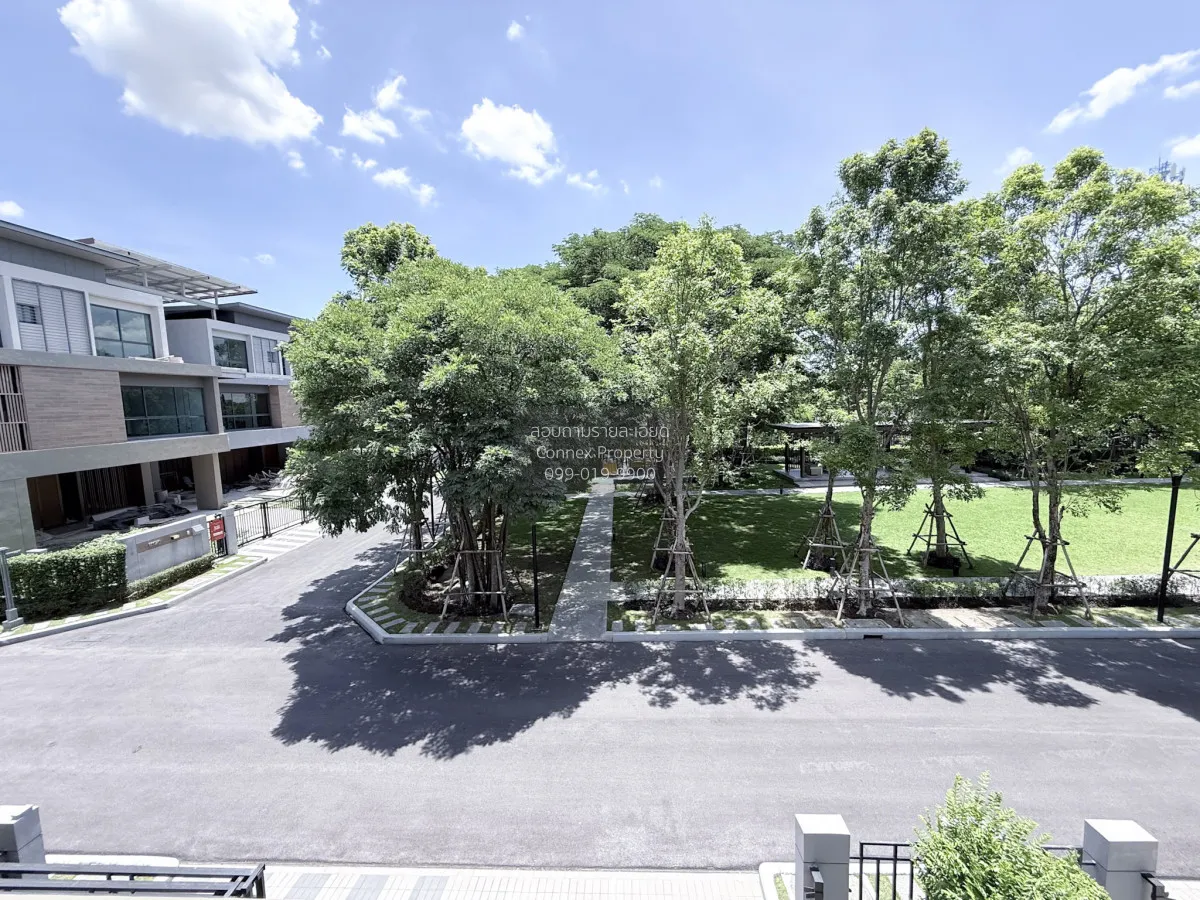 (NEW) บ้านหรู 3 ชั้น ติดถนนใหญ่ พร้อมลิฟต์ในตัว วิวสวน แกรนด์ บาง