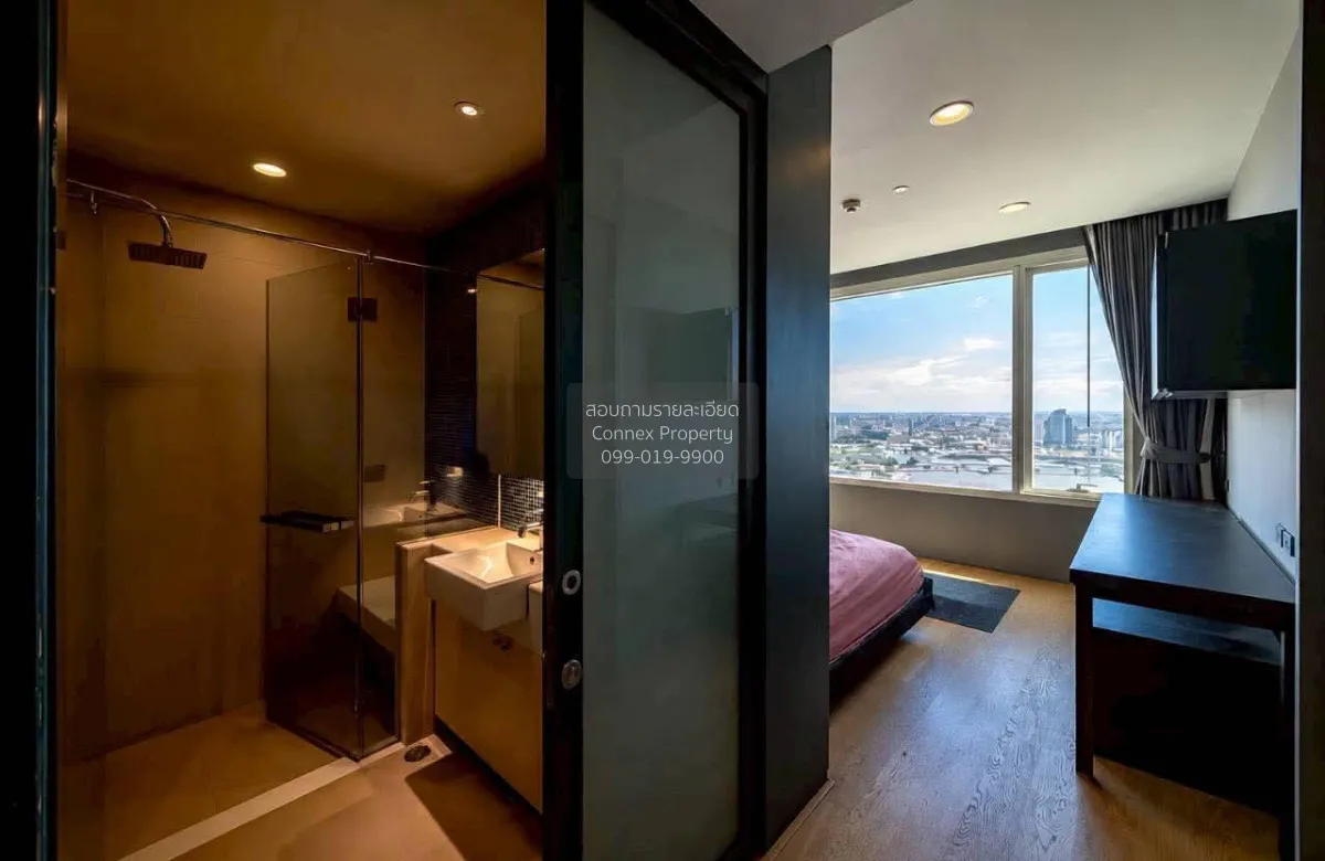 For Sale Condo , Watermark Chaophraya River , nice view , high fl