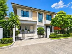 ขายบ้าน หลังริม 3 จอด ไลฟ์ บางกอก บูเลอวาร์ด ราชพฤกษ์ - ปิ่นเกล้า Built-in ทั้งหลัง เจ้าของดูแลอย่างดี ศาลากลาง บางกรวย นนทบุรี CX-161279