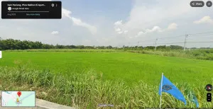 ขายืที่ดิน ผังสีเขียว  ติดทางหลวงแผ่นดินหมายเลข 3196 (สายดงพลับ–เจ้าปลุก) ใกล้วัดสำพะเนียง สำพะเนียง บ้านแพรก พระนครศรีอยุธยา CX-161600